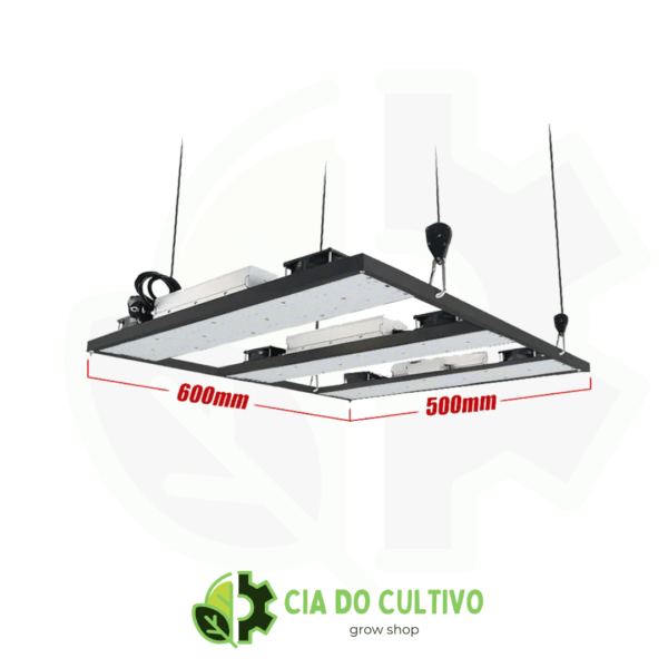 Painel LED 720W LM301H - Dimensões