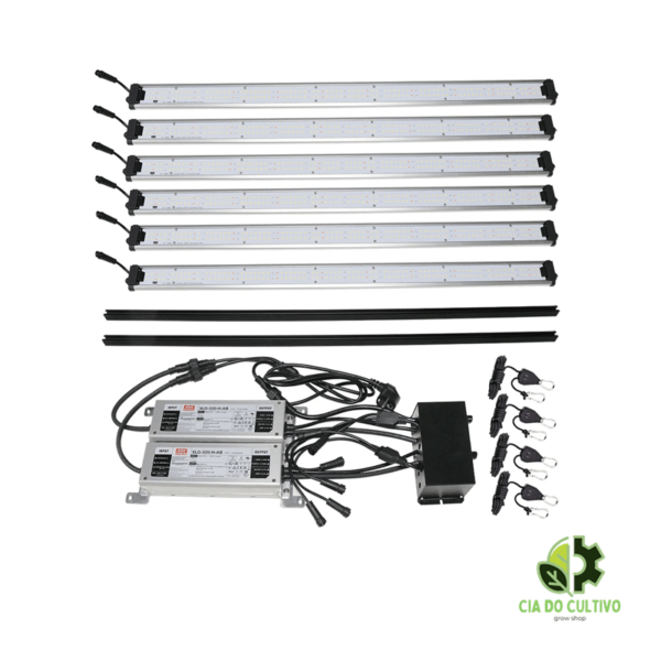 Painel LED Quantum Board LM301H EVO 720W - Espectro Completo (IR + UV + Full Spectrum) + Fonte MeanWell - Image 2